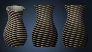 3D модель  Спиральная ваза (8) (STL)