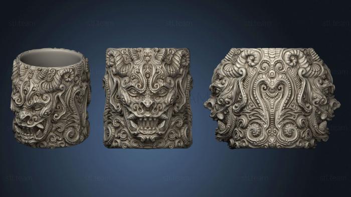 Oni Mug Pencil Holder Zane Rogers