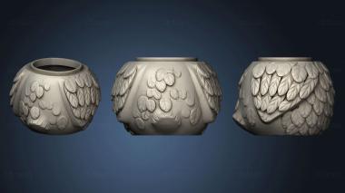 3D model Owl Base Fixed Overhang (STL)