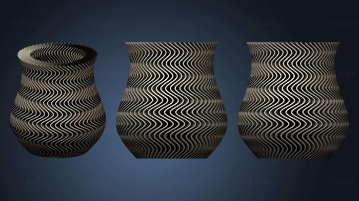 3D model Pencil Stand Spiral Vase (STL)