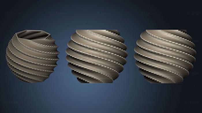 3D model Polygon Vase Cup And Bracelet Generator (7) (STL)