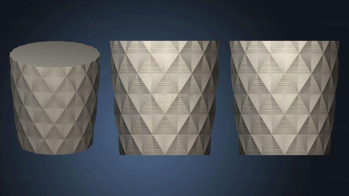 3D model Polygon Vase Cup And Bracelet Generator (18) (STL)