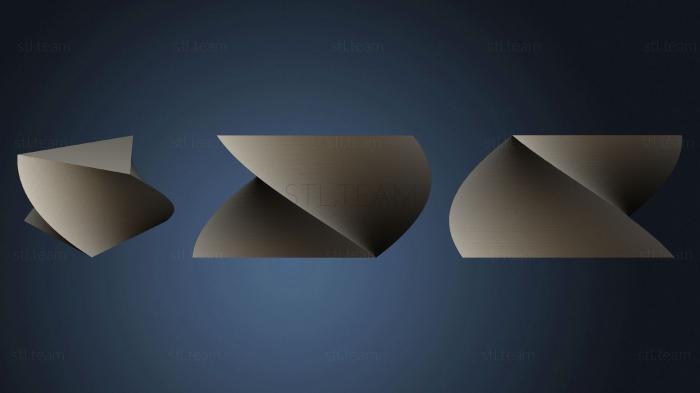 3D модель Многоугольная ручка для вазы (7) (STL)