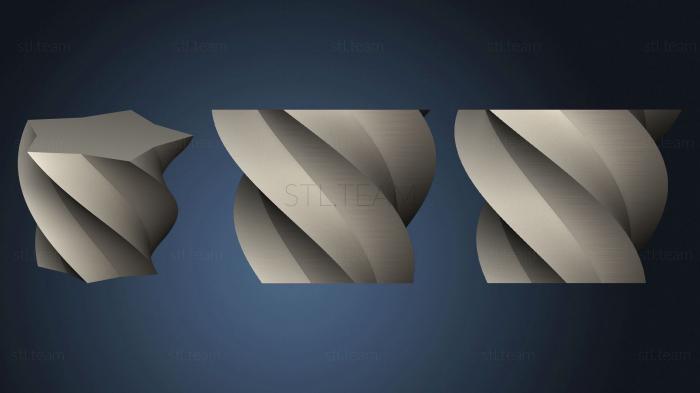 3D model Polygon Vase Pen (10) (STL)