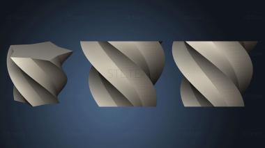 3D модель Многоугольная ручка для вазы (10) (STL)