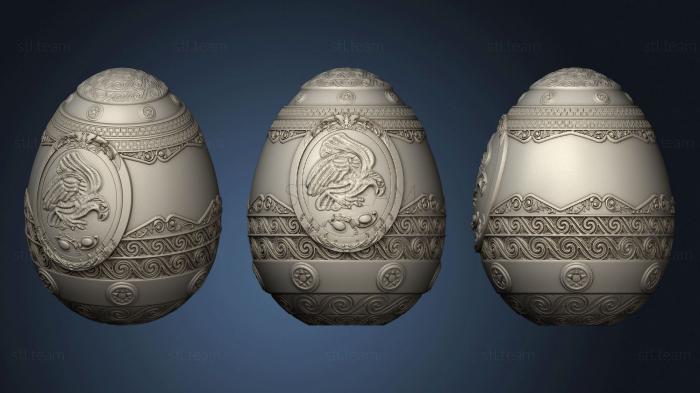 3D модель Красное Уведомление О Яйце Клеопатры (STL)