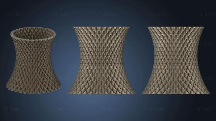 3D model Remix Of Square Vase Cup And Bracelet Generator (STL)