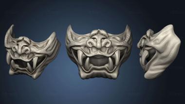 3D model Samurai maskdecimated (STL)