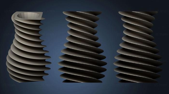 3D model Santana Spiral Vase (STL)