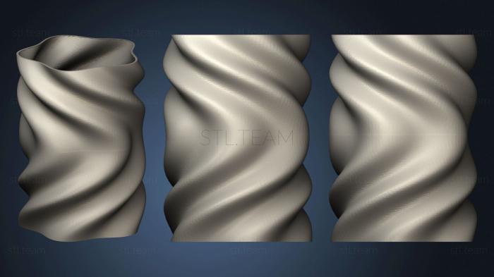 3D model Sinosoidal Spiral Vase (STL)