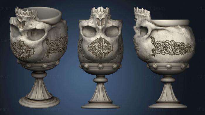 3D model Skull cup 567 (STL)