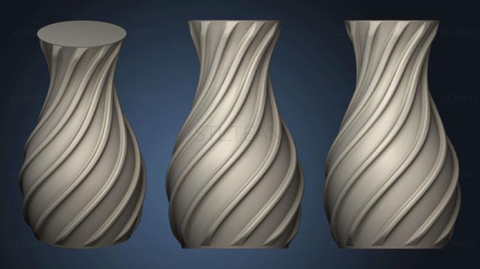 3D модель Спиральная ваза (16) (STL)