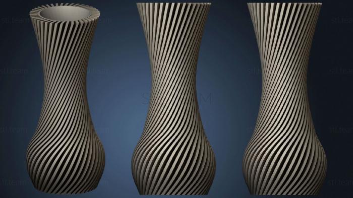 3D модель Спиральная ваза (17) (STL)