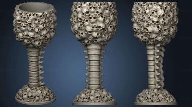 3D model Taza calaveras (STL)