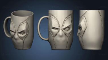 3D model TAZA DEADPOOL IMPRESION (STL)