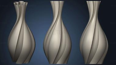 3D model Vase Twisted 5 Flute (STL)