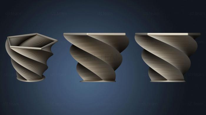 3D модель Ваза Сосуд Блюдо Чашка Миска Контейнер (1) (STL)