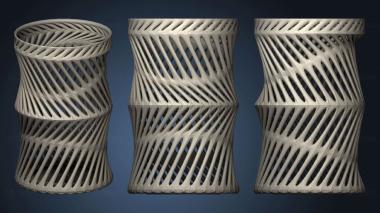 3D model Vase Wireframe Penholder (STL)