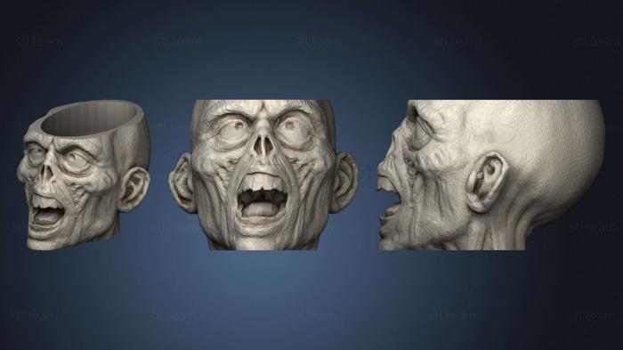 3D model Zombie Cup Of Doom (STL)