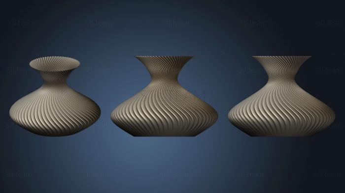 3D model Accordion Vase (STL)