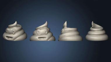 3D model Emoji Poop Mesa Aberto (STL)