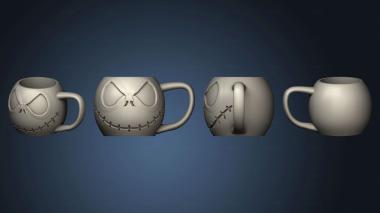 3D model Jack Sekllington Mug (STL)