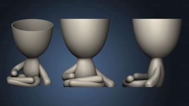 3D model vasos Vaso pernas cruzadas (STL)