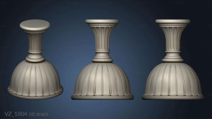 3D model Vase with a classic shape on a leg (STL)