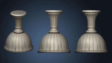 3D model Vase with a classic shape on a leg (STL)