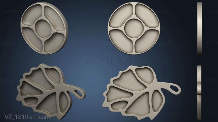 3D model Two trays (STL)