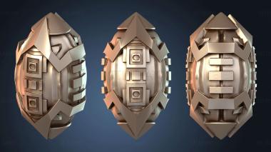 3D model Aztec Style Ball Wild (STL)