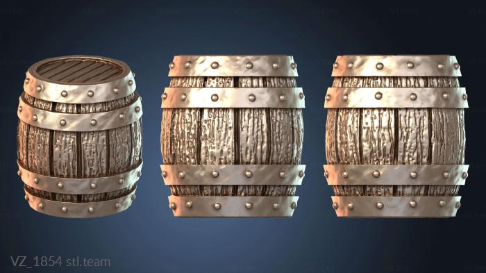 Вазы Тяжелая бочкообразная опора