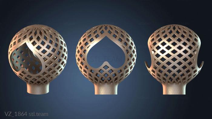 Вазы Рождественские безделушки и остролист