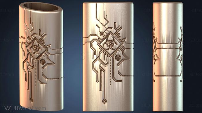 Вазы Чехол Bic и зажигалка Chrome