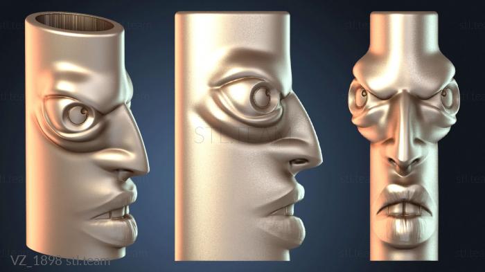 Вазы Двойной чехол и зажигалка Bic