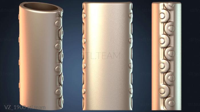 Вазы Короткий чехол и зажигалка Bic