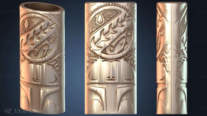 Вазы Чехол Bic и зажигалка Flame