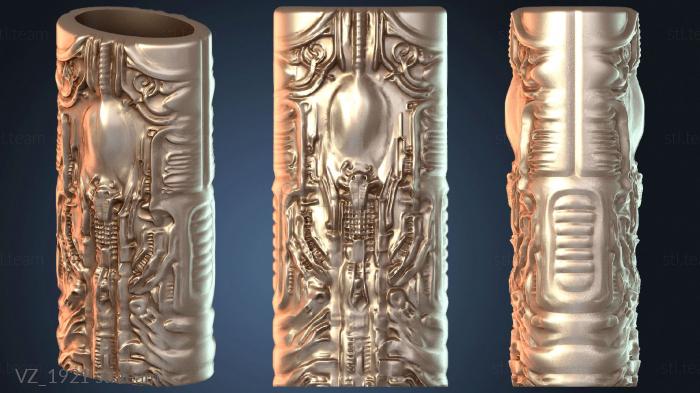 Вазы Корпус Bic и зажигалка Gold