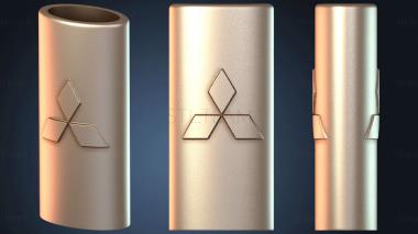 3D модель Кейс Bic и более тяжелый зажигалка (STL)