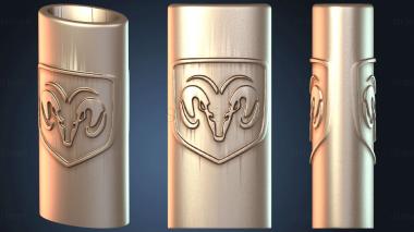 3D model Bic Case and Lighter Steel (STL)