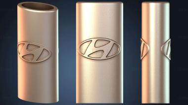 3D модель Белый чехол и зажигалка Bic (STL)