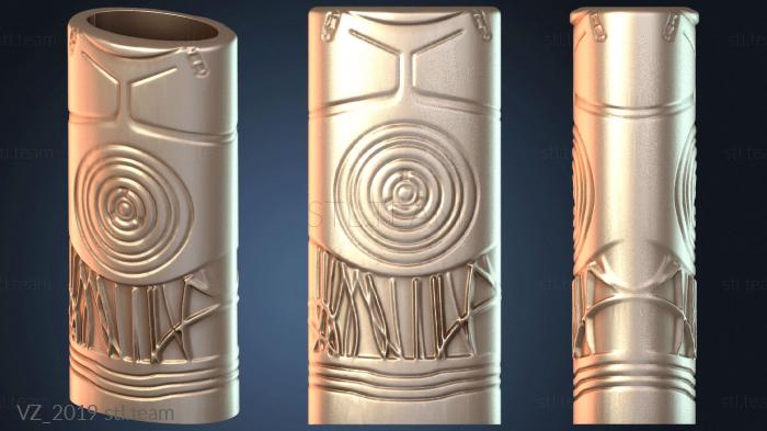 Кейс Bic и зажигалка Starwars C3PO