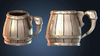 3D модель Ножки для держателя банки с игральными костями (STL)