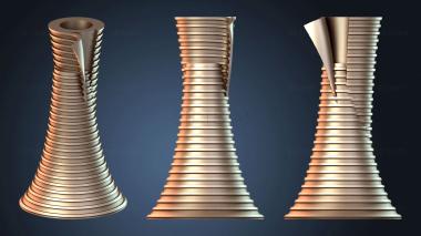 3D model Candle Stand Roll Long (STL)