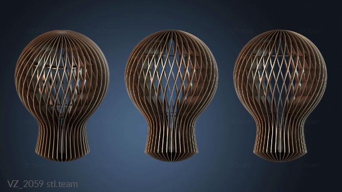 Вазы Потолочная лампочка