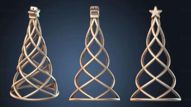 3D модель Рождественские елочные украшения (STL)