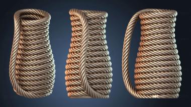3D model Coiled Rope Mug Vase (STL)