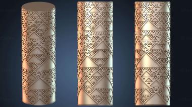 3D модель Колонна богато украшенная (STL)