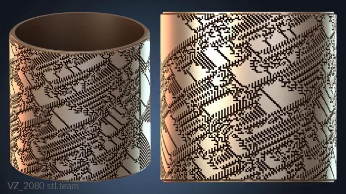 Цилиндрический матовый