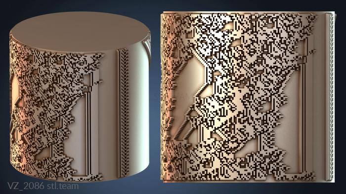 Вазы Цилиндрическая ваза из кварца